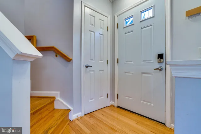 a view of an entryway