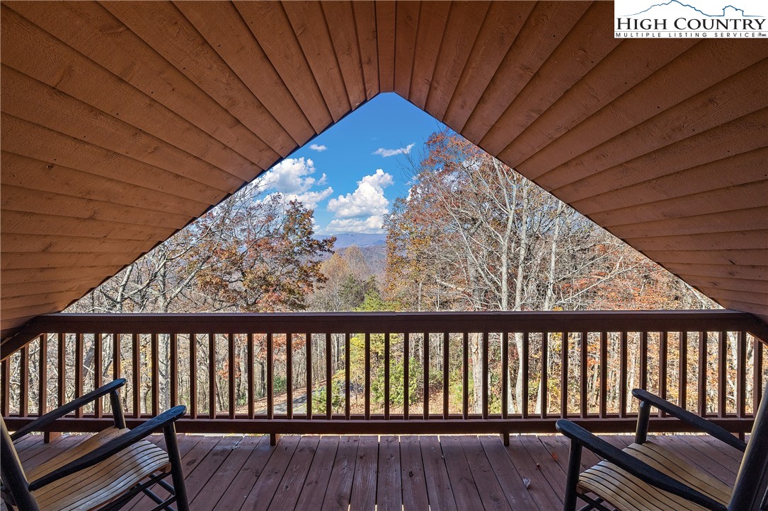 2935 Buck Mountain Road Purlear, NC 28665 - Photo 29 of 49 a view of a roof deck