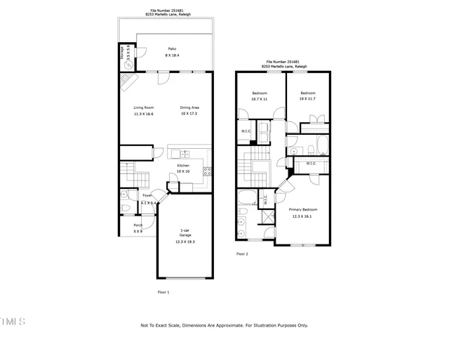 $334,000 | 8253 Martello Lane, Raleigh, NC 27613