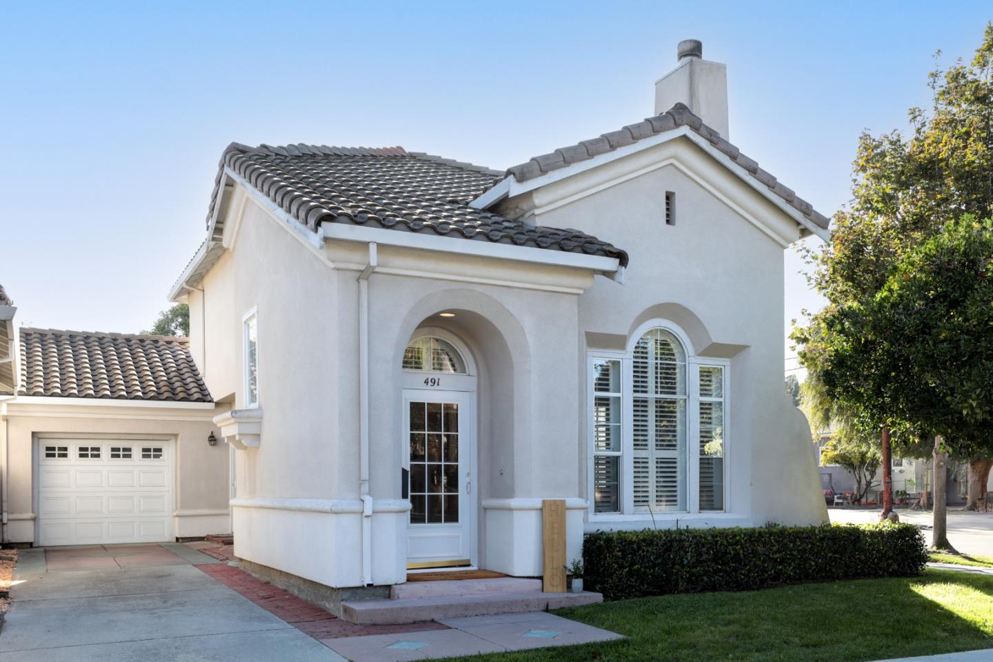 491 Villa Street Mountain View, CA 94041 - Photo 1 of 19 a front view of a house with a yard