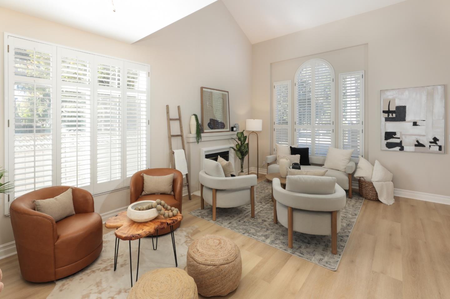 491 Villa Street Mountain View, CA 94041 - Photo 5 of 19 a living room with furniture and a large window