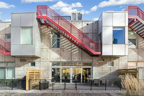 a view of buildings and street