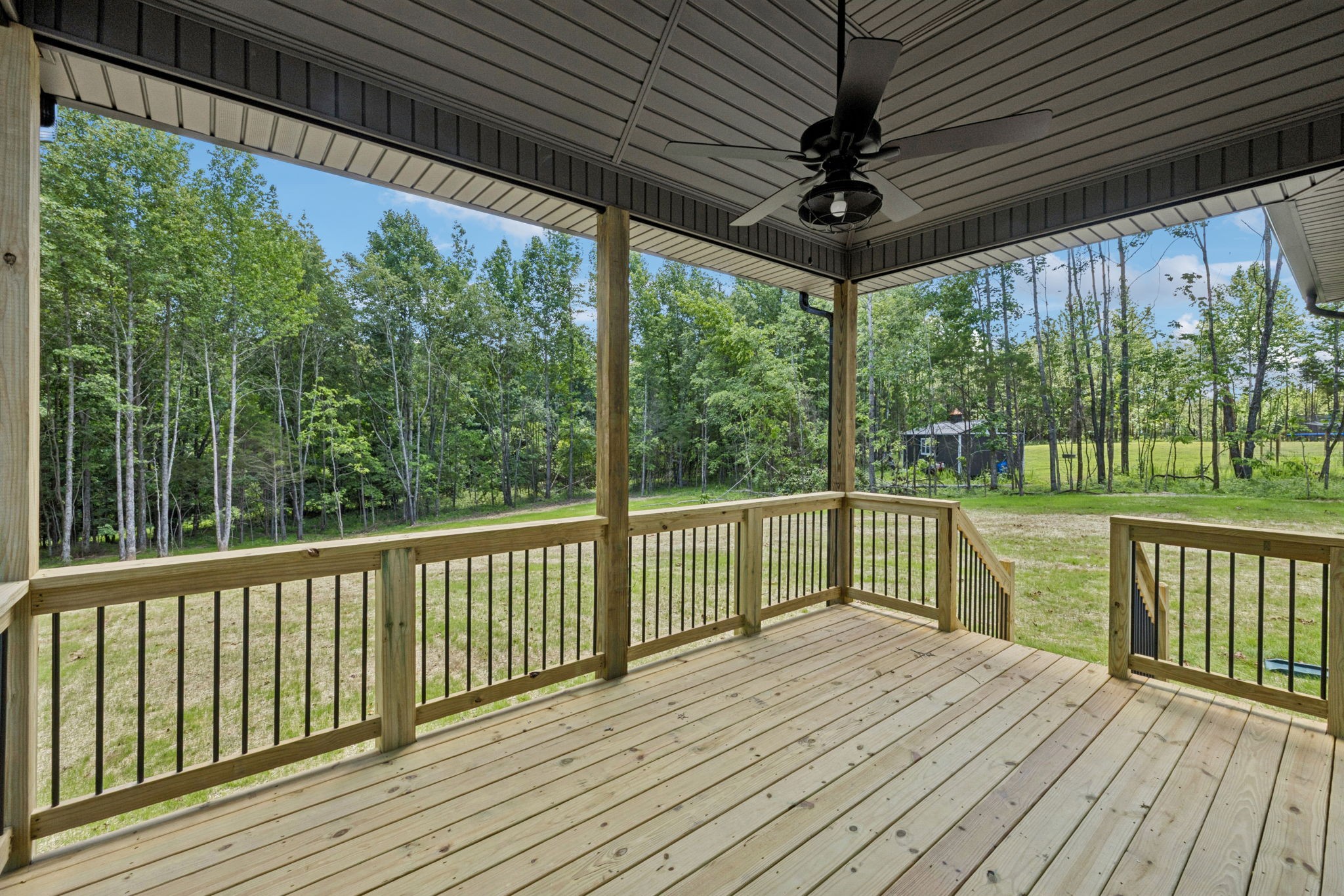 1017 Gholson Road Clarksville, TN 37043 - Photo 45 of 58 a view of a balcony with wooden floor