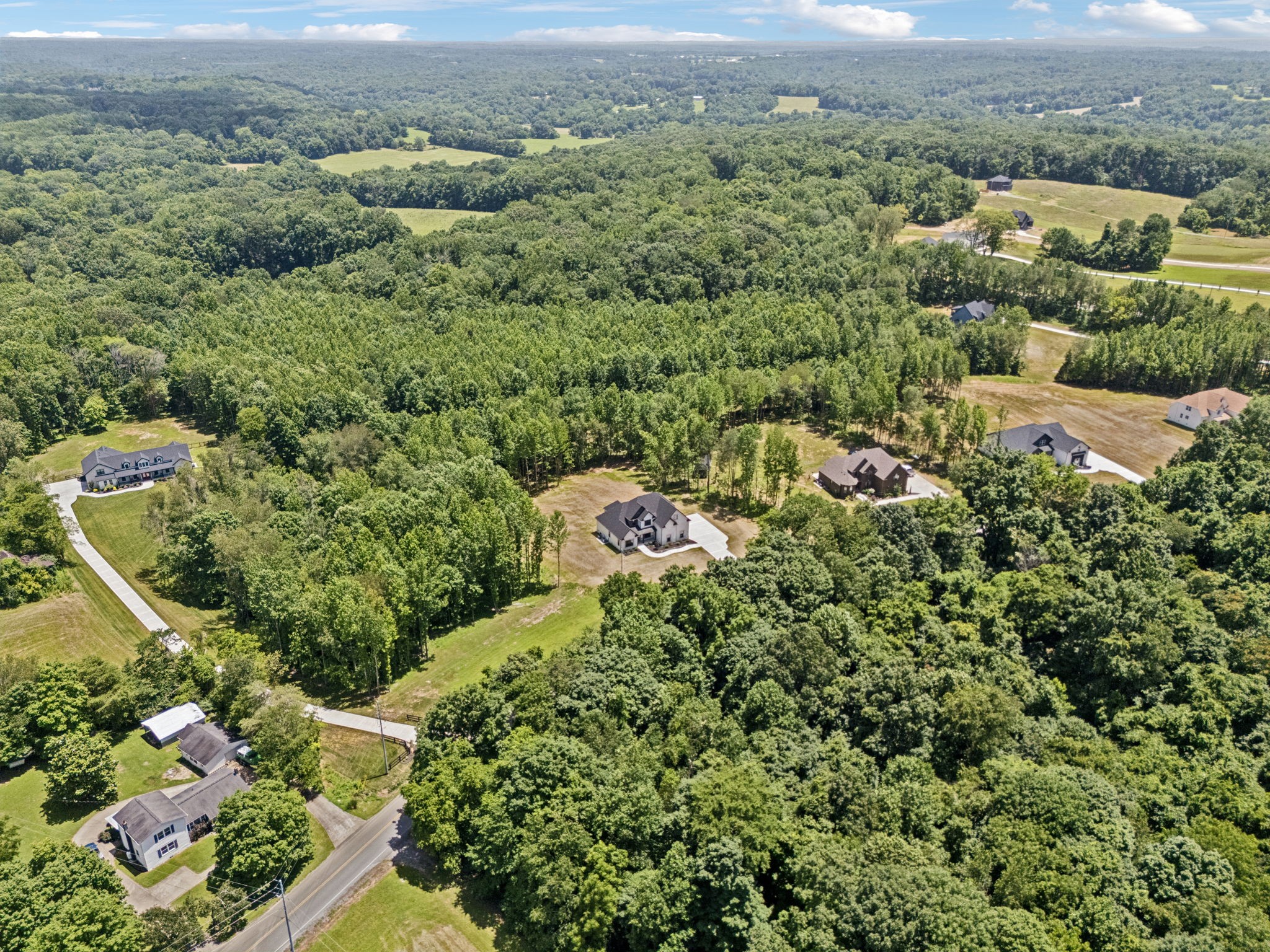 1017 Gholson Road Clarksville, TN 37043 - Photo 55 of 58 an aerial view of residential house with outdoor space