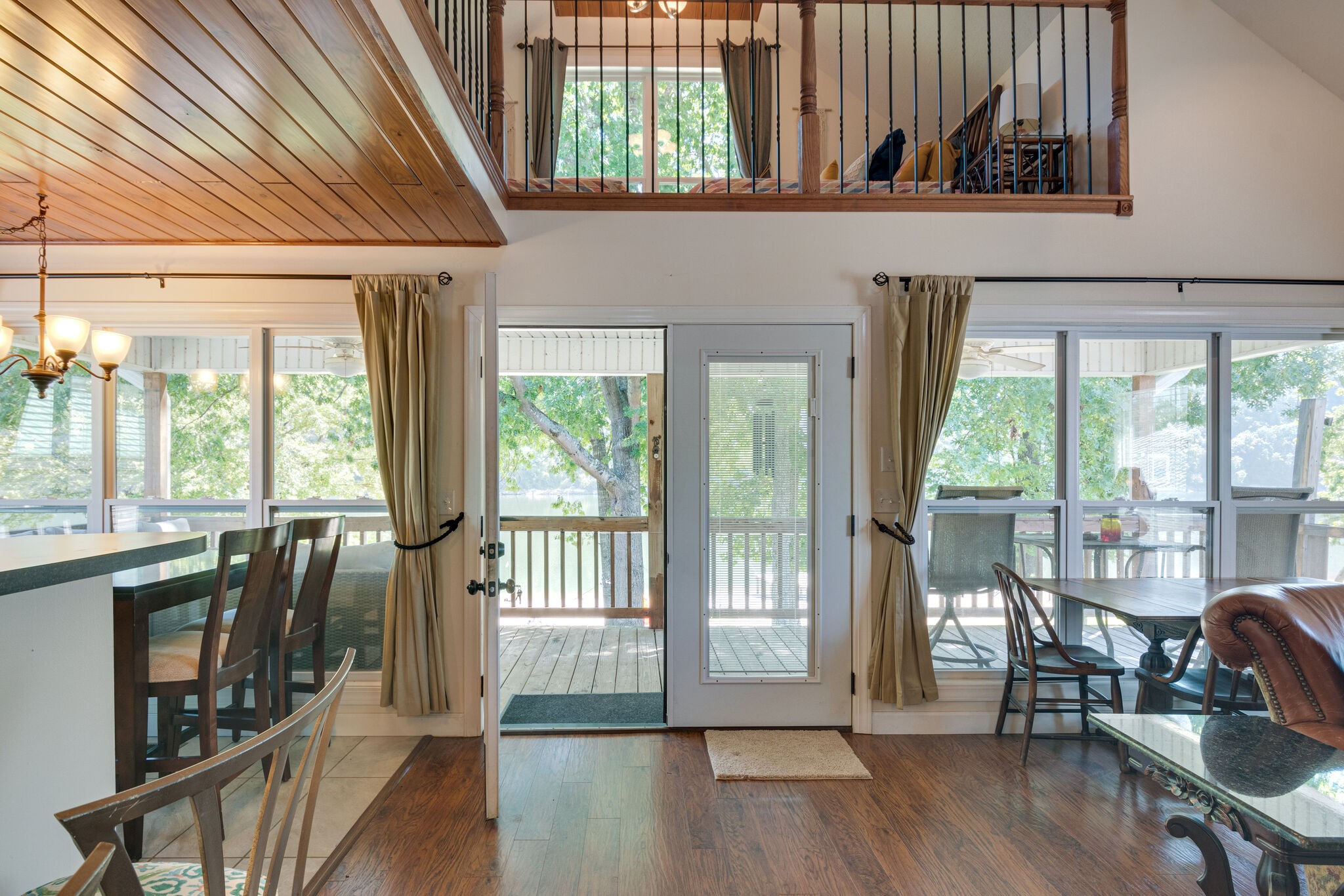 752 Pevahouse Camp Lane Decaturville, TN 38329 - Photo 10 of 47 a view of a room with wooden floor and a window