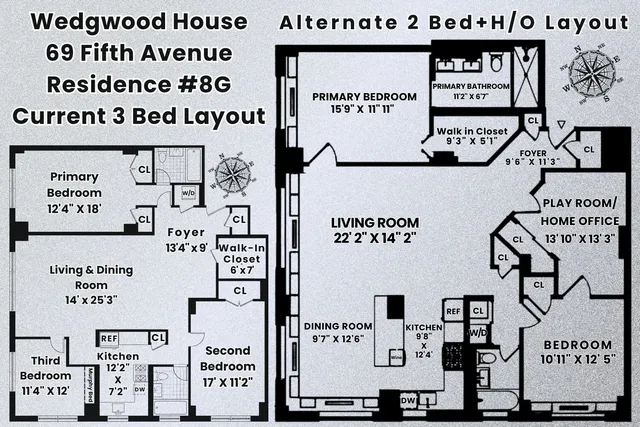 $2,699,000 | 69 5th Avenue, Unit 8G | Flatiron