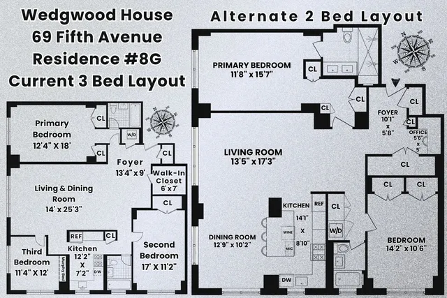 $2,699,000 | 69 5th Avenue, Unit 8G | Flatiron