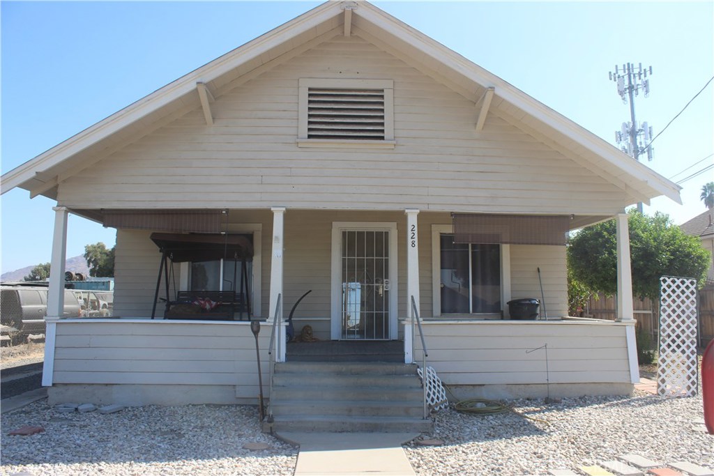 front view of a house