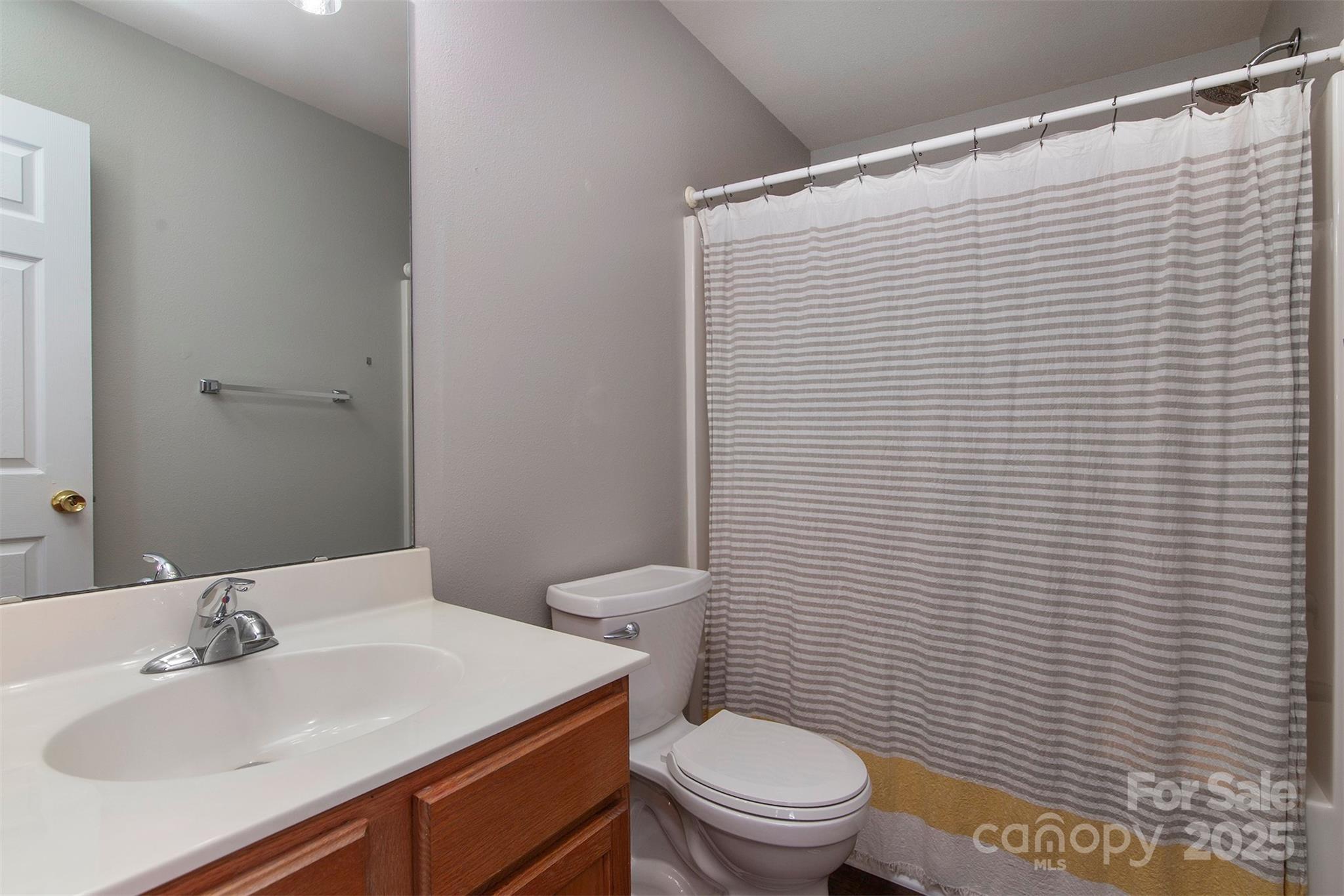 6310 Rhodins Lane Fort Mill, SC 29707 - Photo 20 of 22 a bathroom with a sink a toilet and mirror