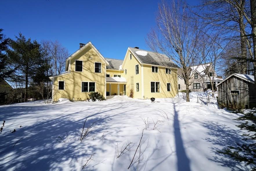 80-82 Echo Road Brunswick, ME 04011 - Photo 2 of 27 Back porch with backyard including...