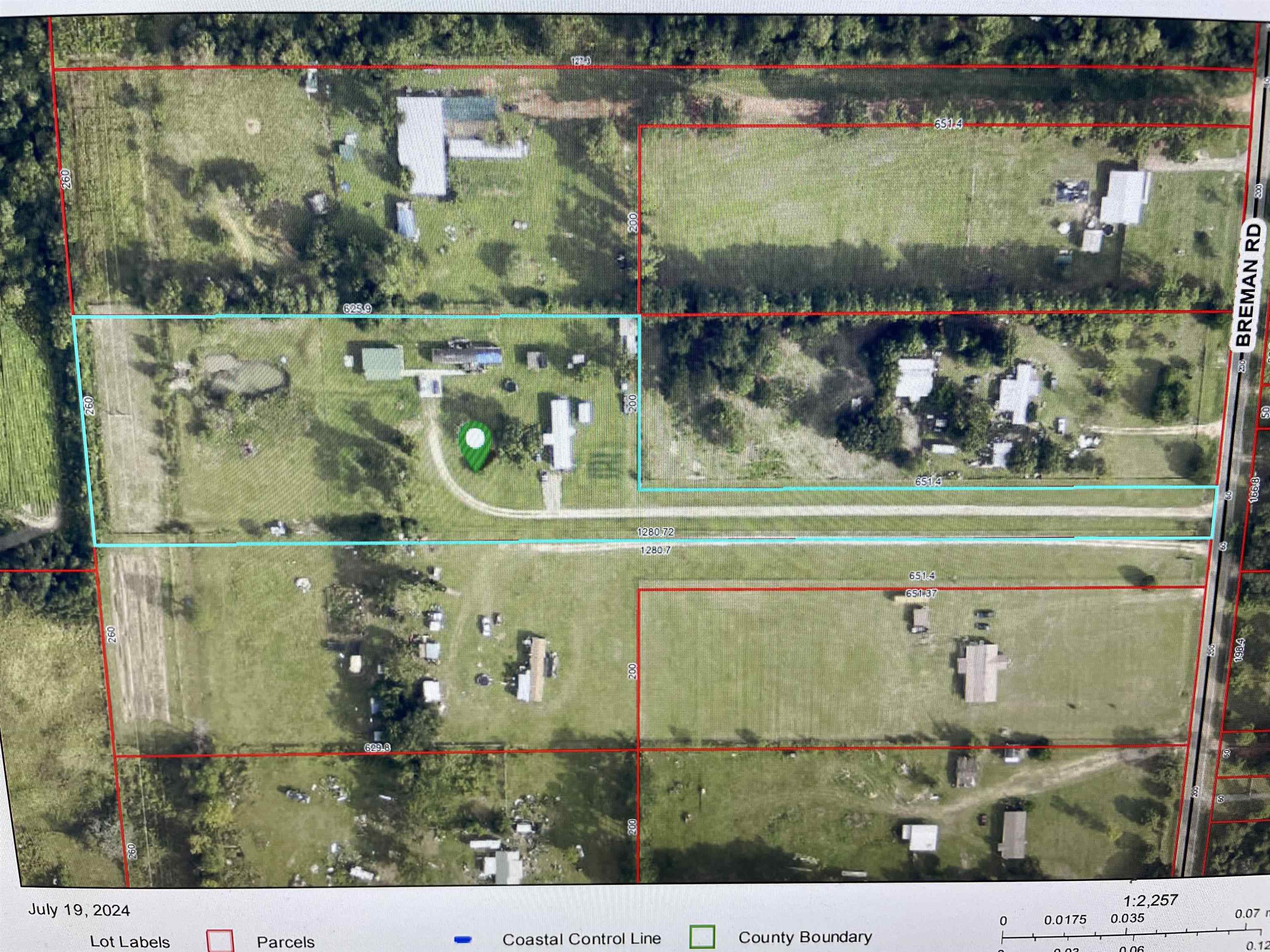 12753 Breman Road Elberta, AL 36530 - Photo 12 of 14 Map