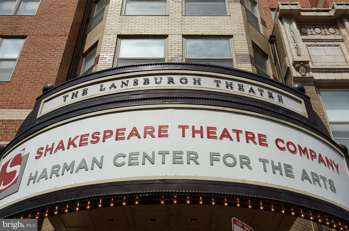 616 E Street Northwest, Unit 455 Washington, DC 20004 - Photo 70 of 75 Shakespeare Theatre is Two Blocks Away.