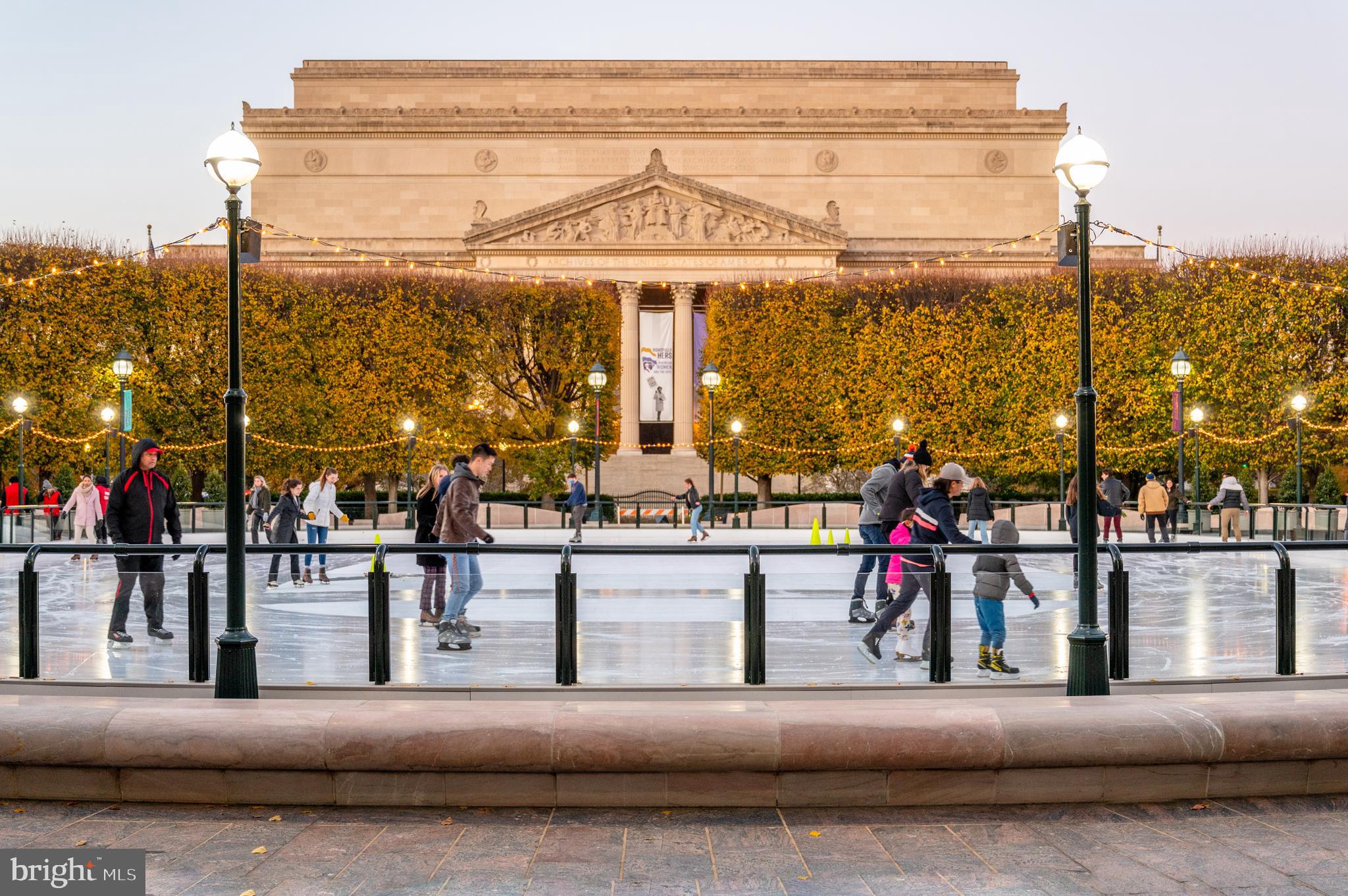 616 E Street Northwest, Unit 455 Washington, DC 20004 - Photo 73 of 75 Sculpture Garden Ice Rink