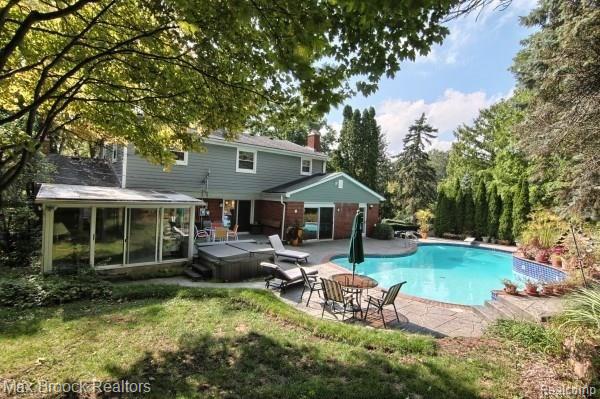 4173 Fieldbrook Road West Bloomfield, MI 48323 - Photo 25 of 32 Backyard