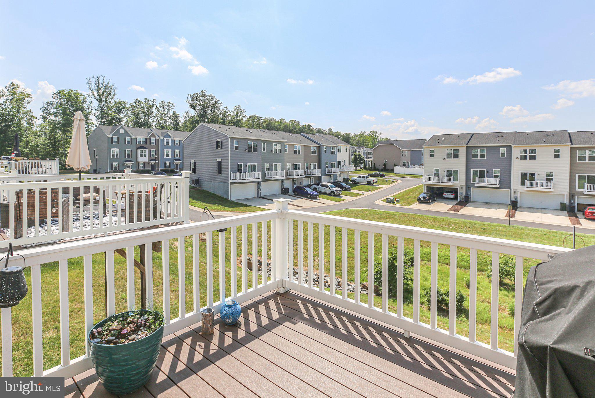 8410 Devries Lane Spotsylvania, VA 22553 - Photo 30 of 32 a view of a balcony with furniture