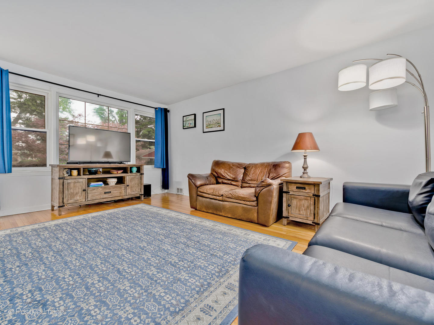 1910 Warren Street Evanston, IL 60202 - Photo 3 of 22 a living room with furniture and a flat screen tv