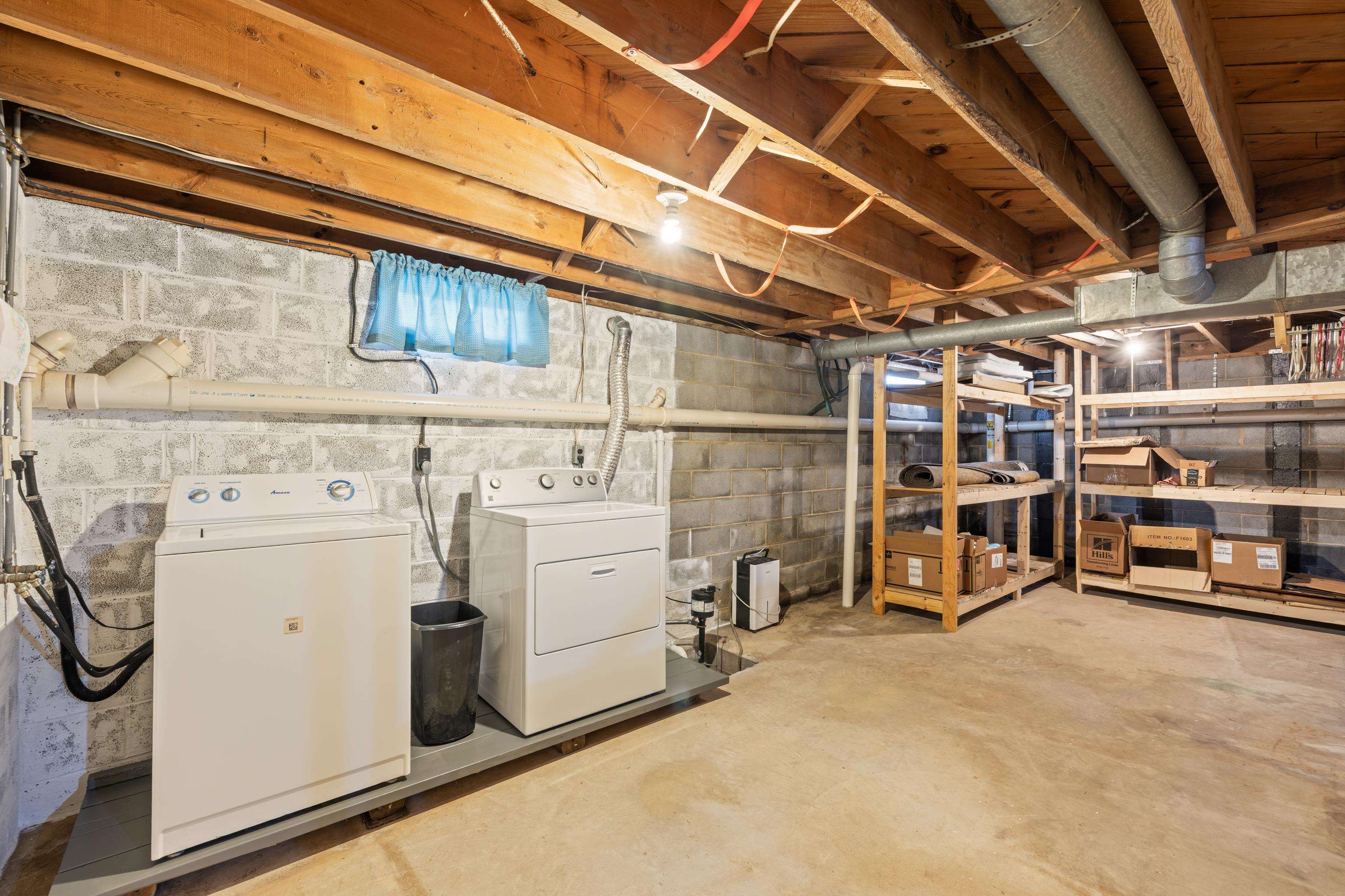 118 Stuart Avenue Stuarts Draft, VA 24477 - Photo 34 of 61 a utility room with dryer and washer
