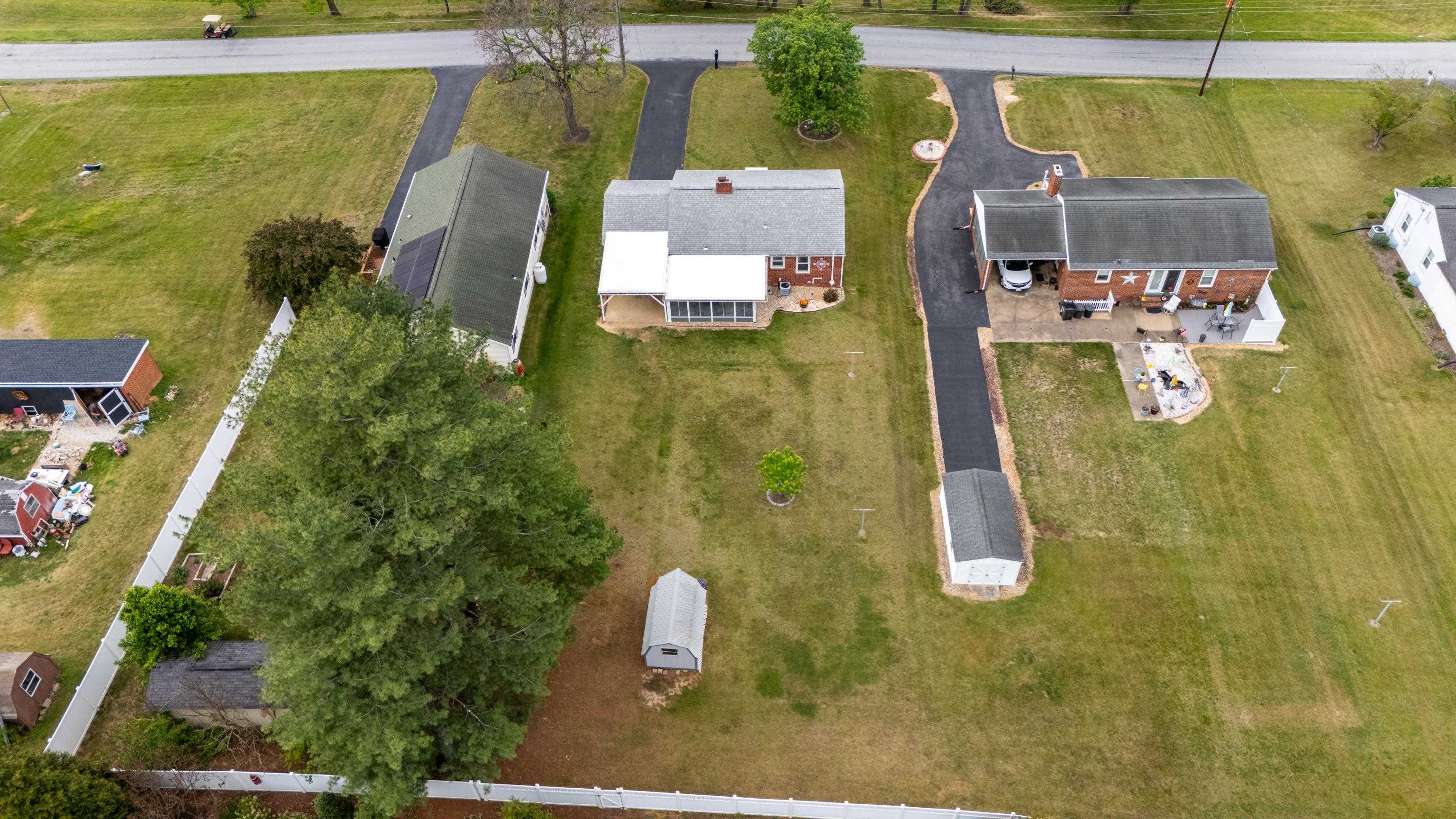 118 Stuart Avenue Stuarts Draft, VA 24477 - Photo 57 of 61 a aerial view of a house with swimming pool