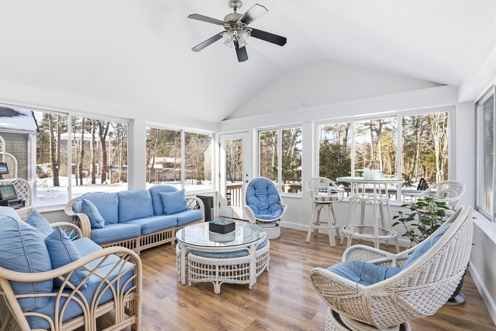 40 Fosdick Road Carver, MA 02330 - Photo 9 of 27 a living room with furniture and a large window