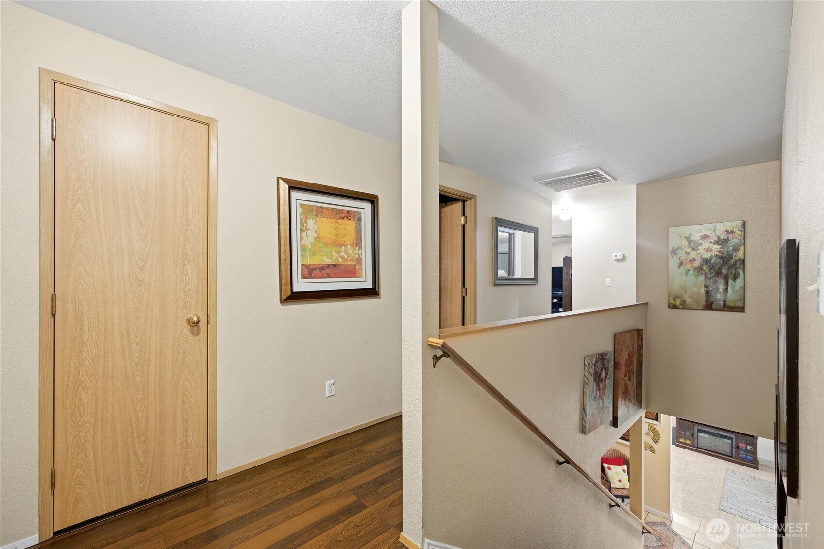 5008 Polo Lane Pasco, WA 99301 - Photo 26 of 26 a view of a hallway with wooden floor and entryway