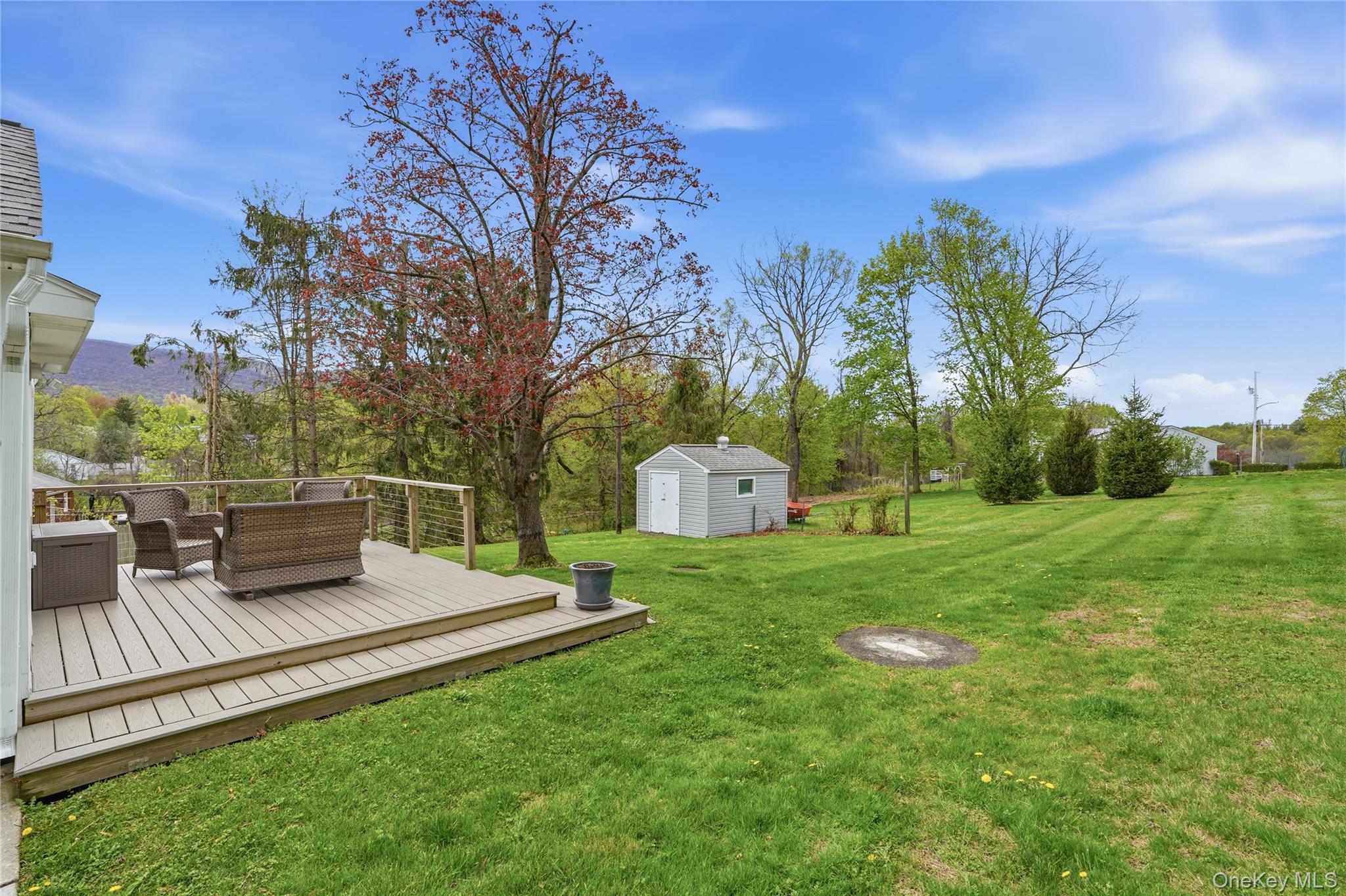 6 Willow Lane Fishkill, NY 12524 - Photo 32 of 33 a view of a garden with a patio