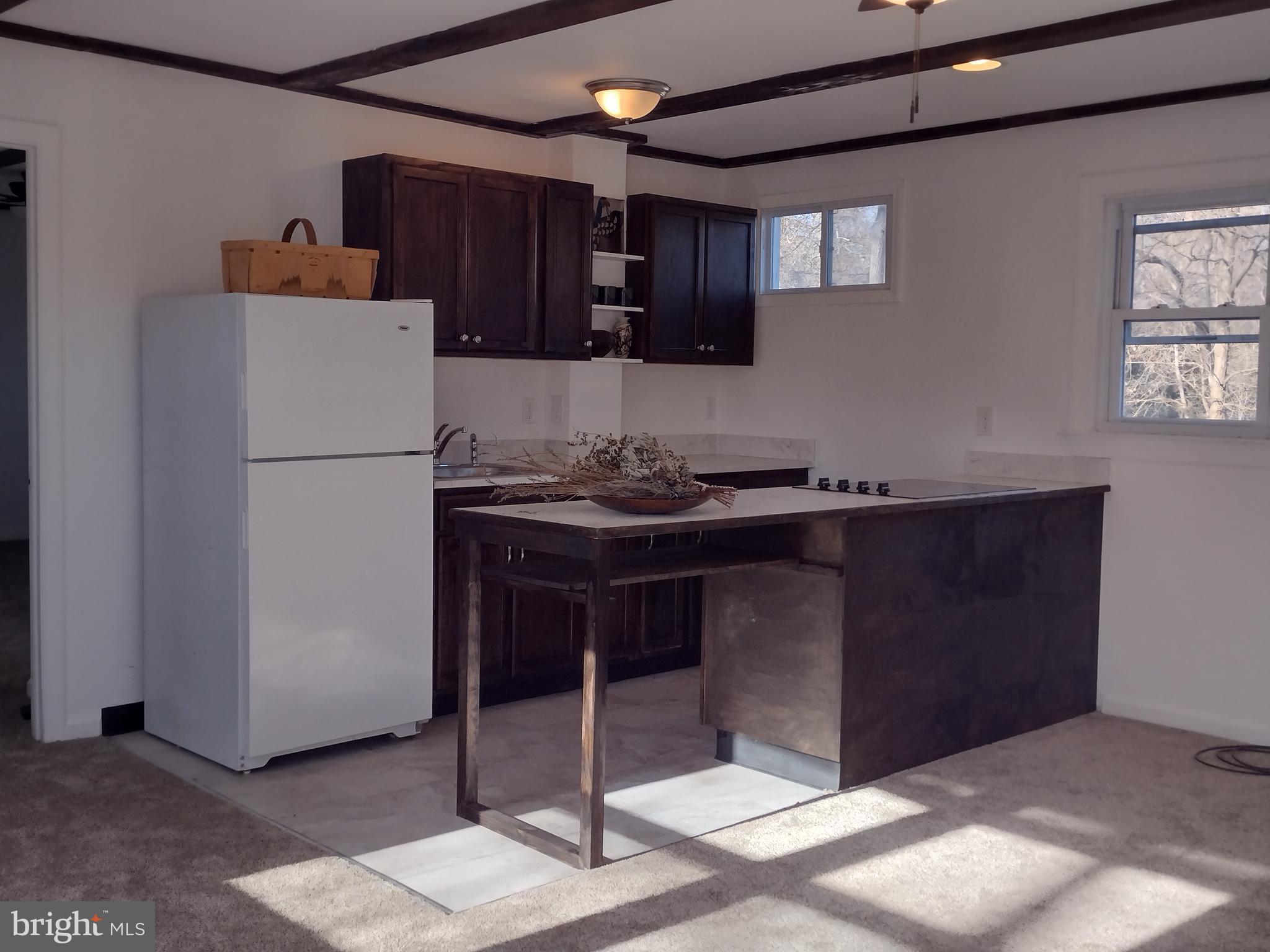 131 North Main Street New Hope, PA 18938 - Photo 5 of 26 a kitchen with a refrigerator and a stove top oven