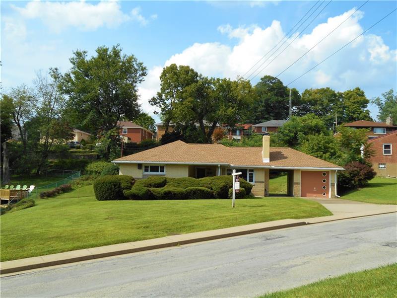 743 Braddock Road Pittsburgh, PA 15221 - Photo 1 of 25 Welcome to this custom built level entry ranch on an over-sized lot in Forest Hills.
