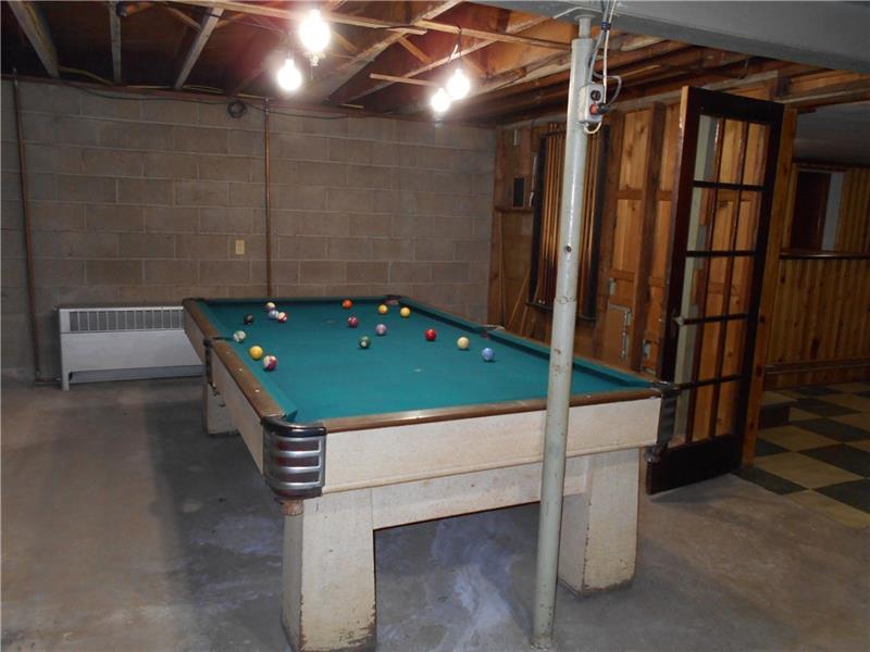 743 Braddock Road Pittsburgh, PA 15221 - Photo 22 of 25 This workroom can be finished to extend your gameroom experience.