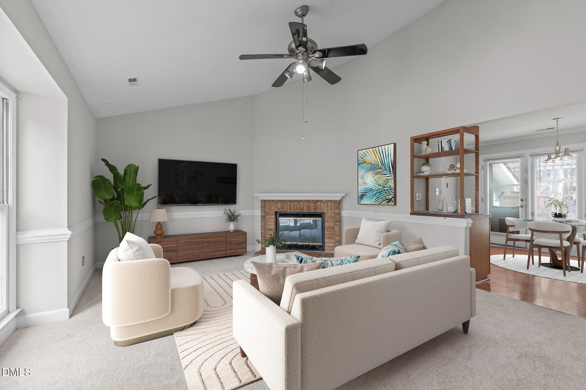 5500 Fortunes Ridge Drive, Unit 89B Durham, NC 27713 - Photo 2 of 27 Gailardia Family Room and Dining