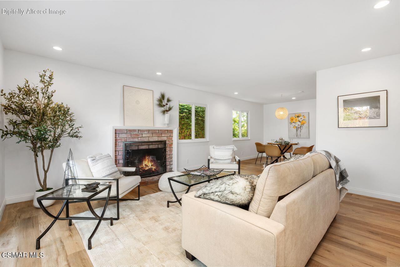 3359 Ridden Street Camarillo, CA 93010 - Photo 5 of 30 a living room with furniture and a fireplace
