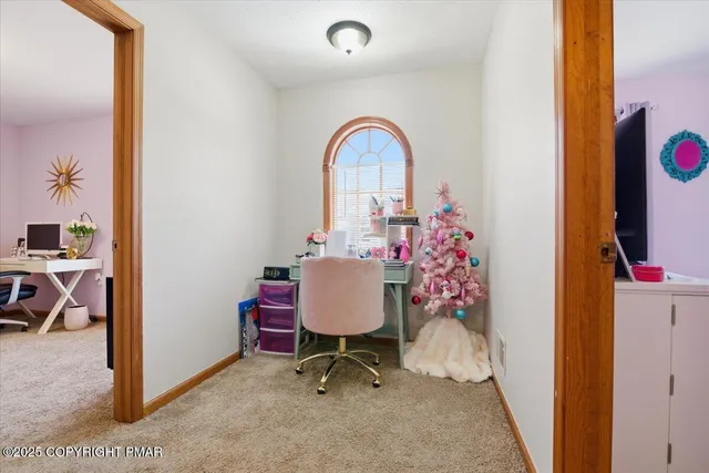 a workspace with a window