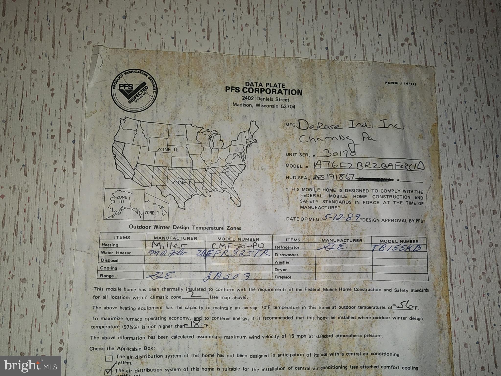 109 Neil Road Shippensburg, PA 17257 - Photo 10 of 10 1989 DeRose Singlewide