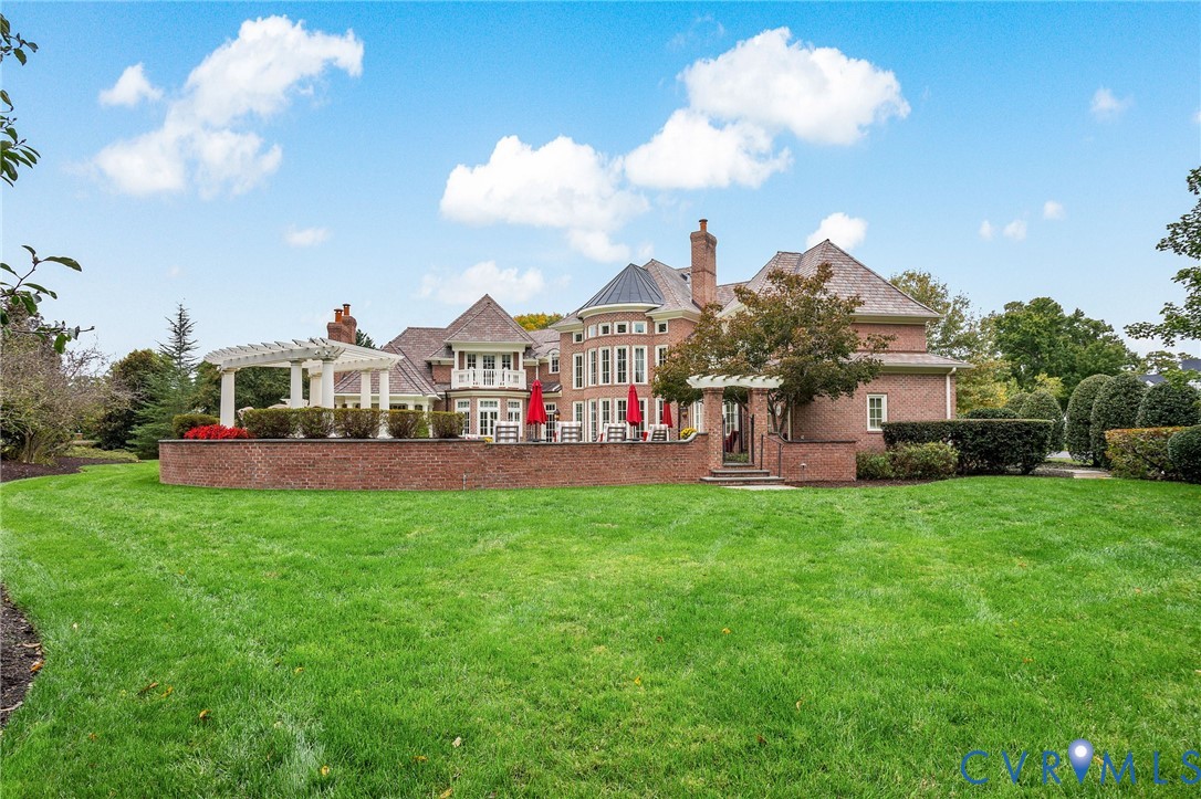 2725 Stonegate Court Midlothian, VA 23113 - Photo 46 of 50 a view of a house with a big yard and large trees