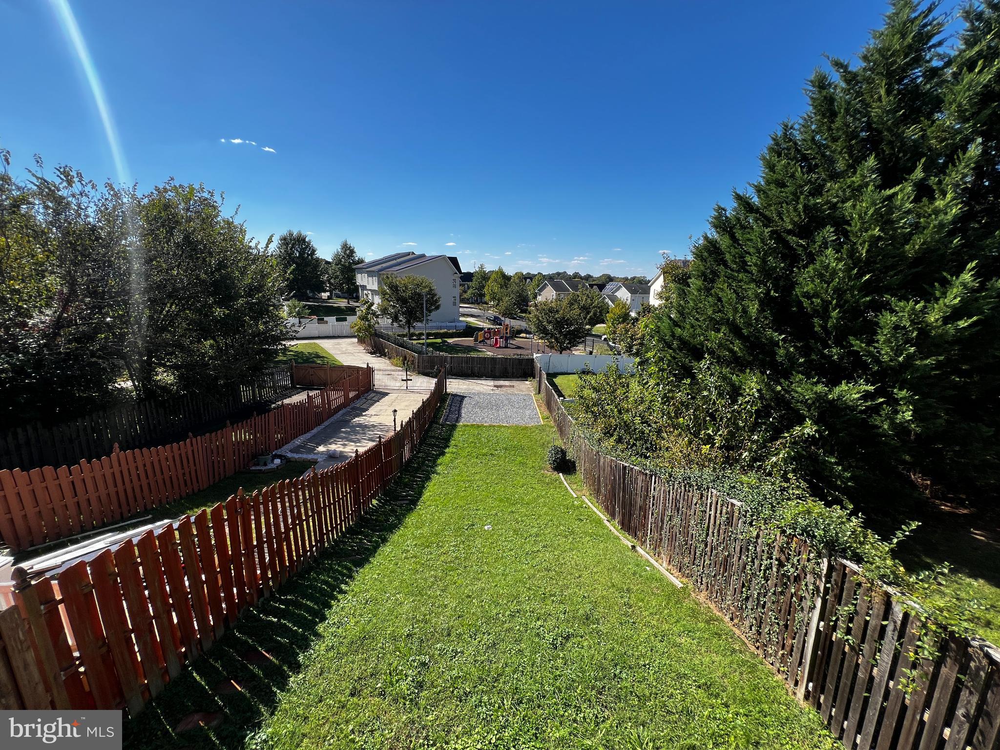 75 58th Street Southeast Washington, DC 20019 - Photo 18 of 40 Serene backyard retreat with lush greenery.