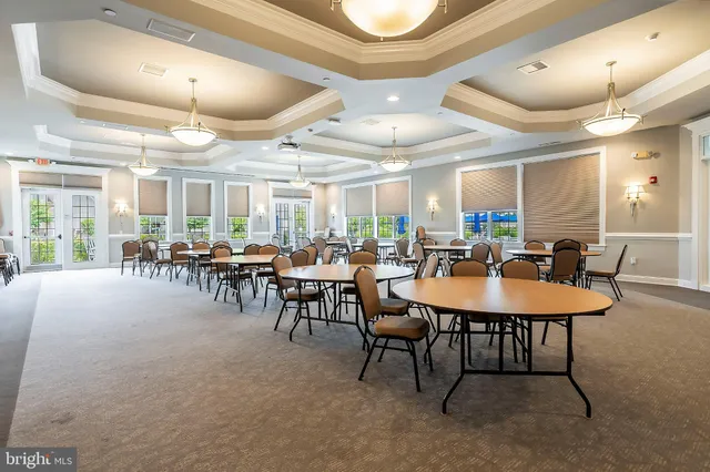 a view of an outdoor space and tennis court