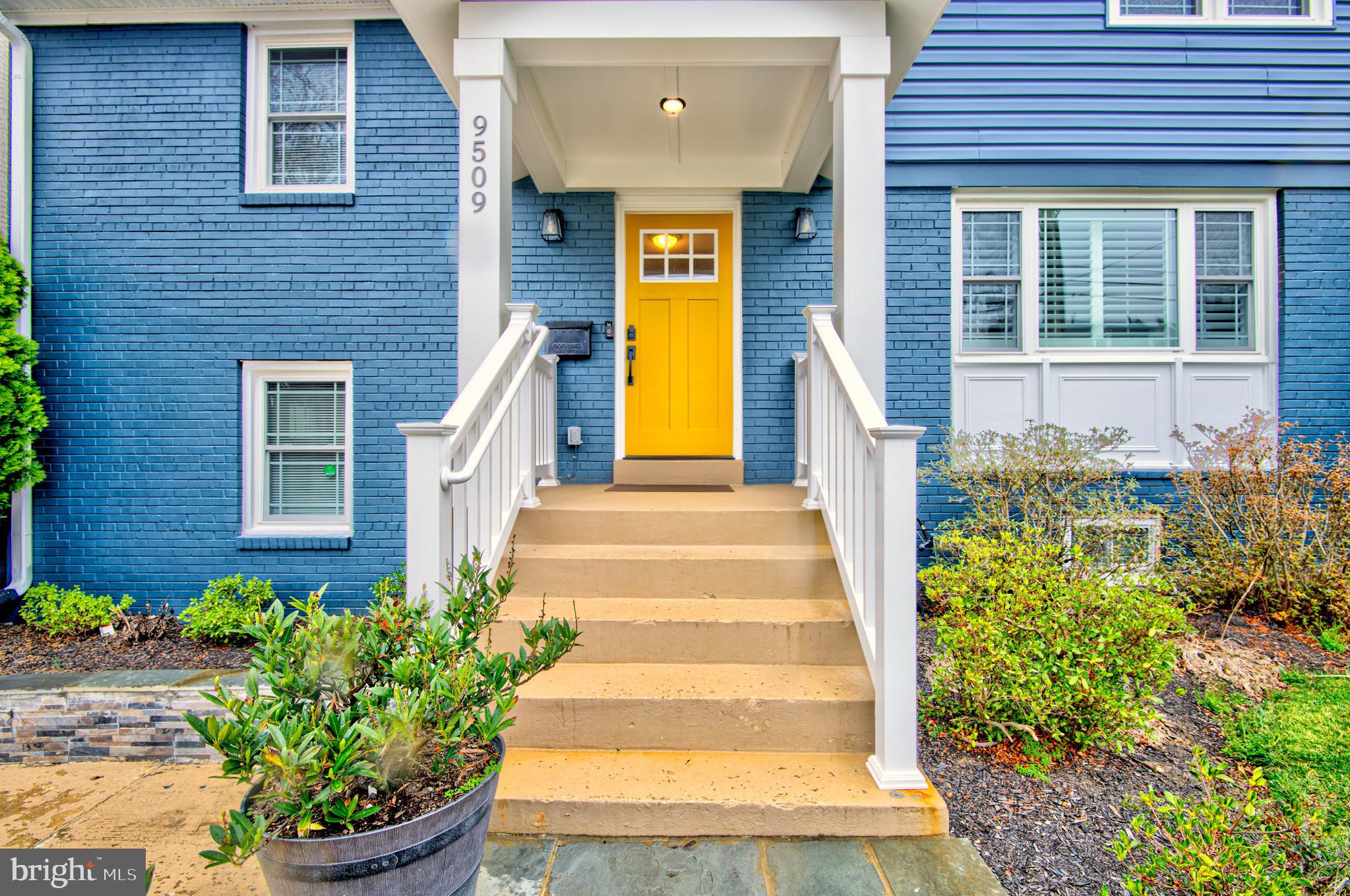 9509 Edgeley Road Bethesda, MD 20814 - Photo 4 of 24 Front Entrance