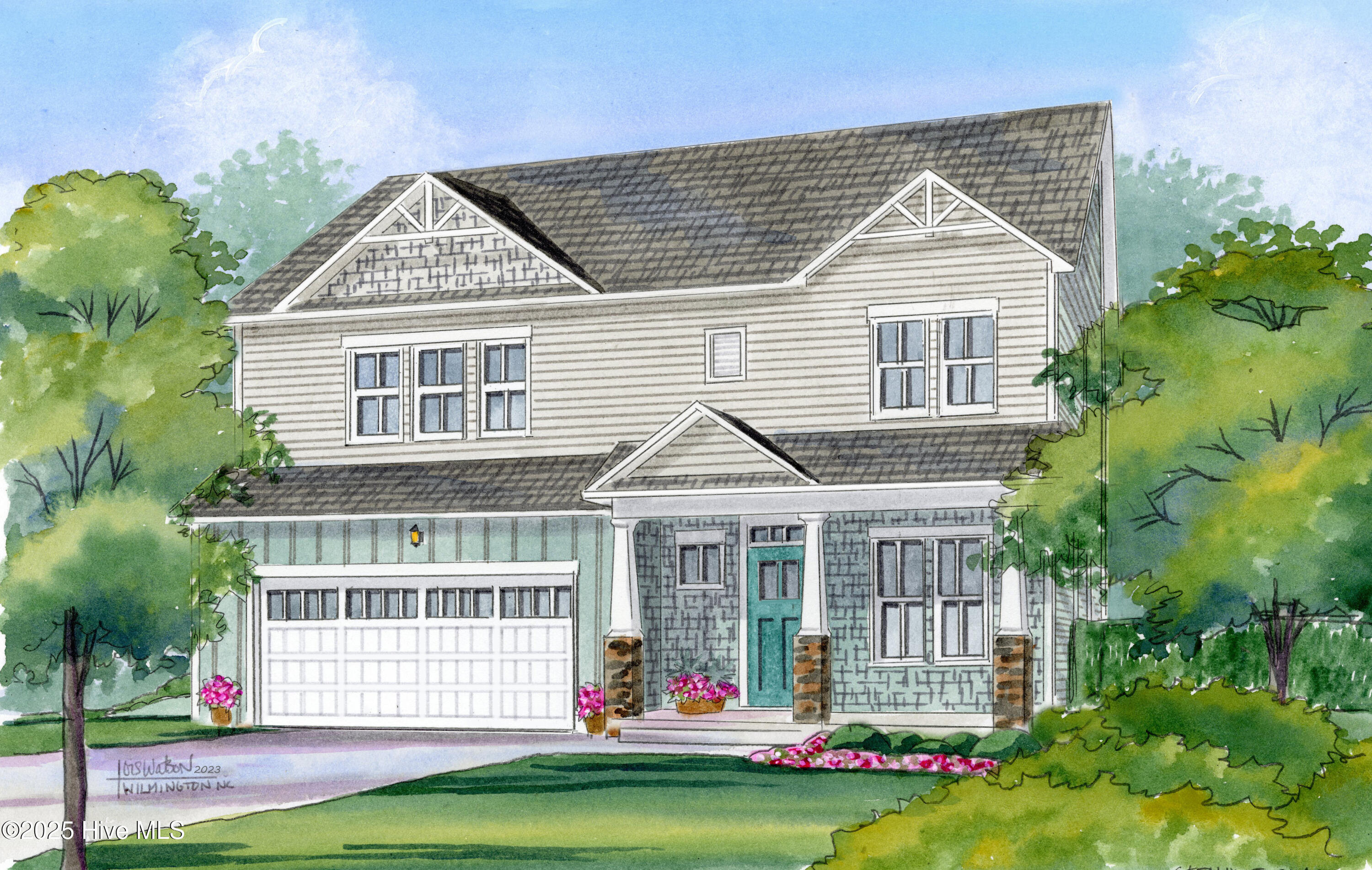 Glenville Craftsman elevation