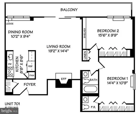$2,800 | 4343 Cherry Hill Road, Unit 701, Arlington, VA 22207