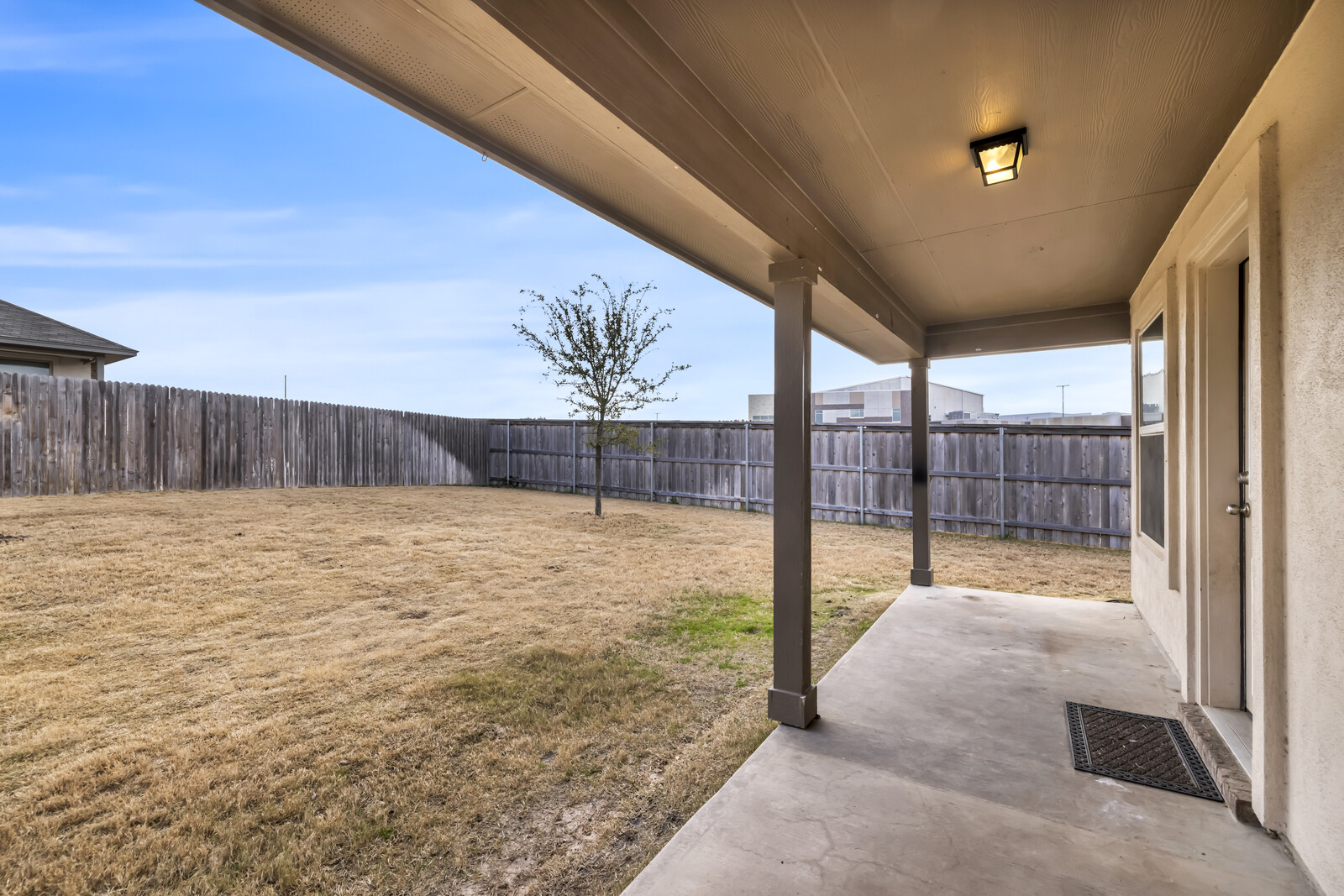 539 Merlin Lane Leander, TX 78641 - Photo 17 of 18 a view of yard with a porch