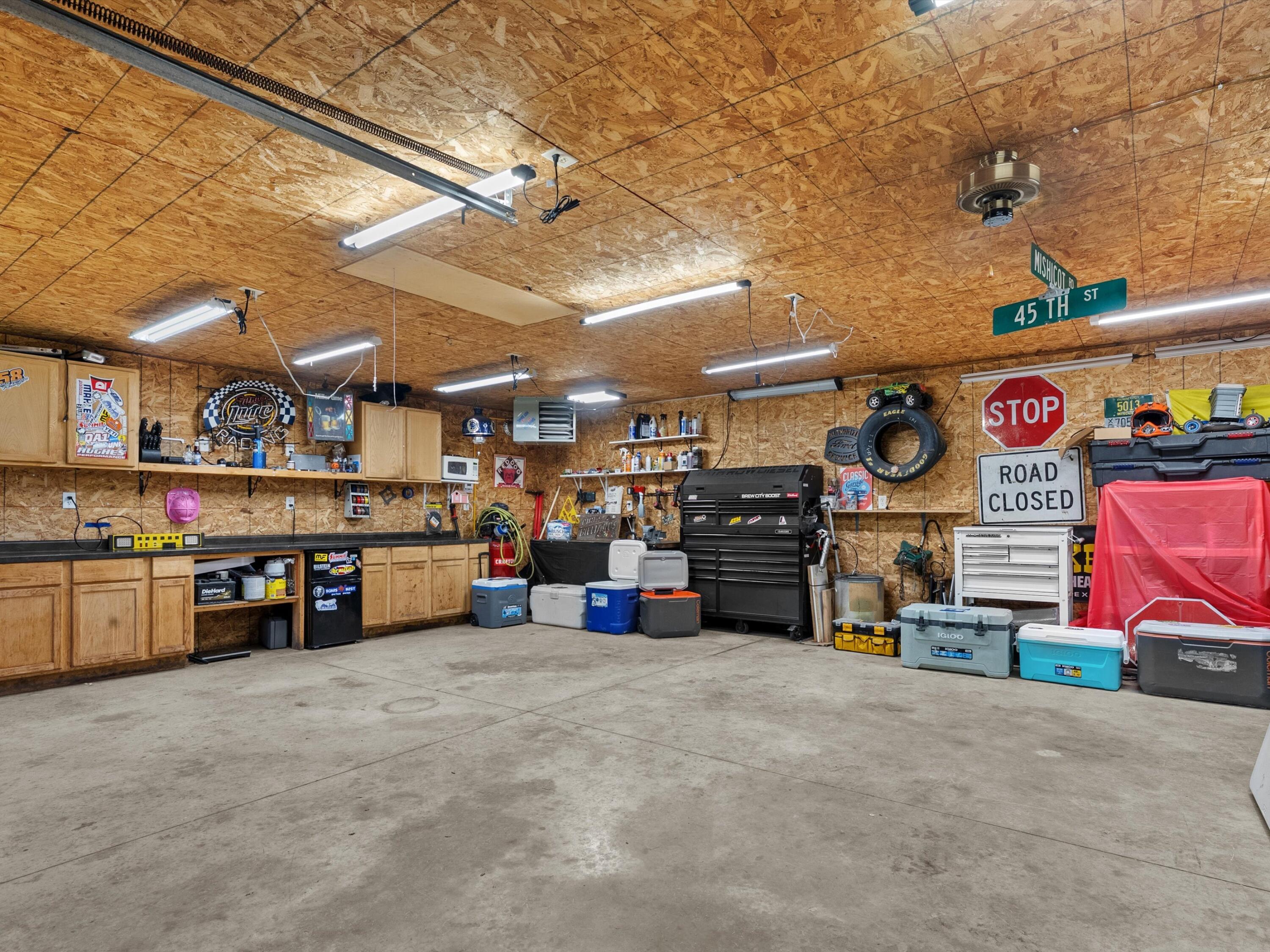 4208 Mishicot Road Two Rivers, WI 54241 - Photo 15 of 23 Inside Garage