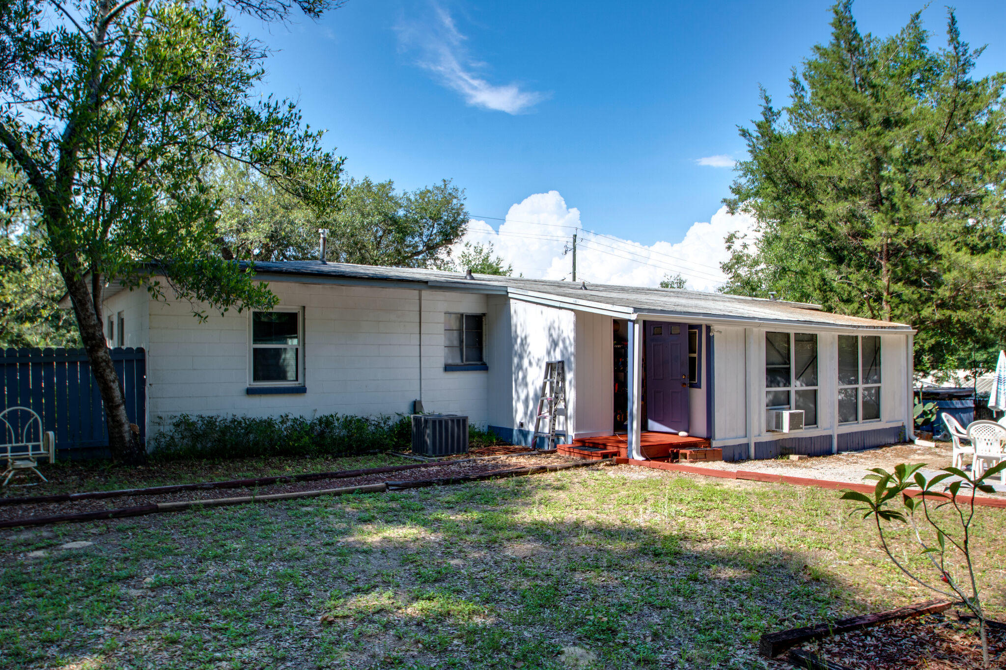 333 Edge Avenue Valparaiso, FL 32580 - Photo 28 of 37 a view of a house with backyard and sitting area