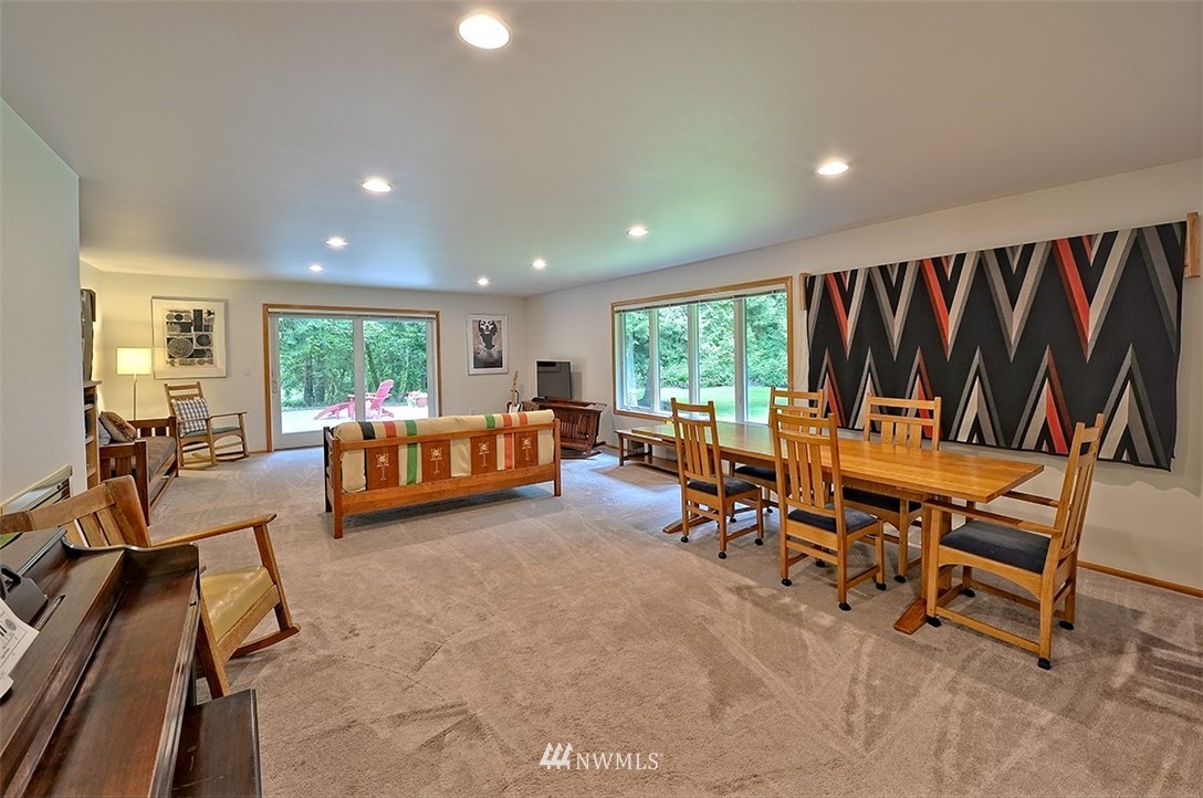 4192 West Road Blaine, WA 98230 - Photo 10 of 27 a living room with furniture and a large window
