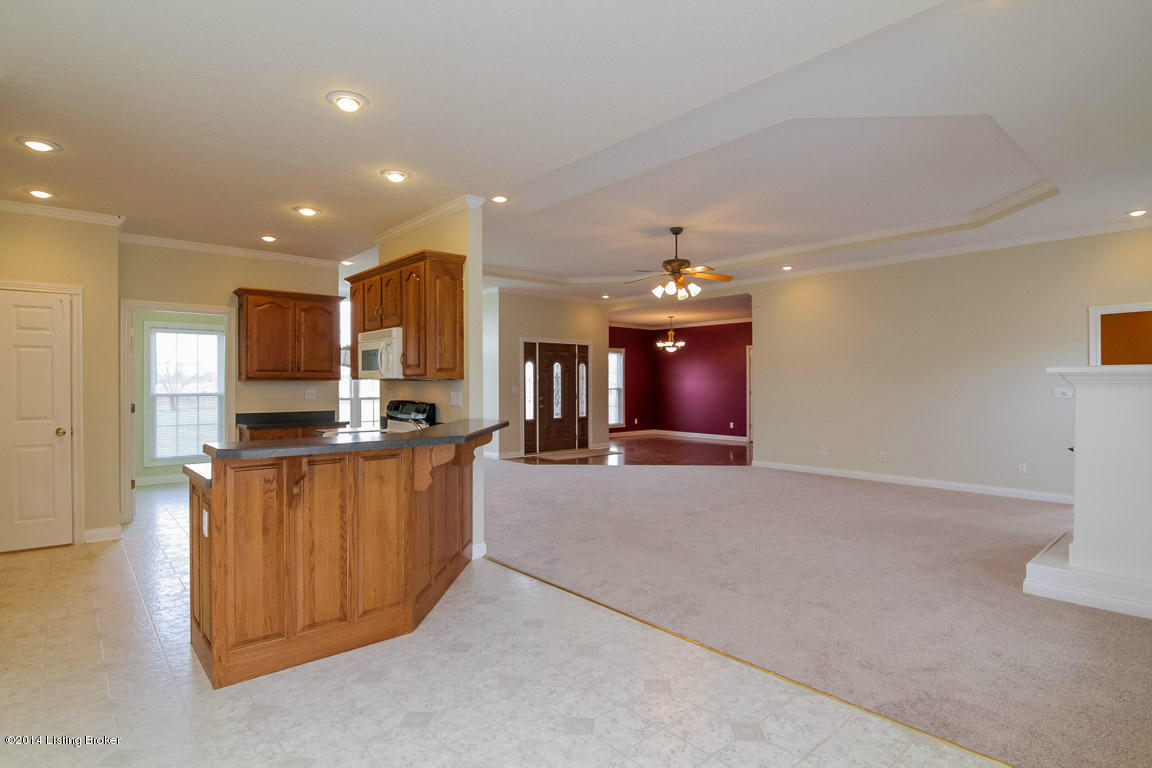 165 Bunger Road Ekron, KY 40117 - Photo 6 of 69 Eat- in-kitchen opens to the spacious living room