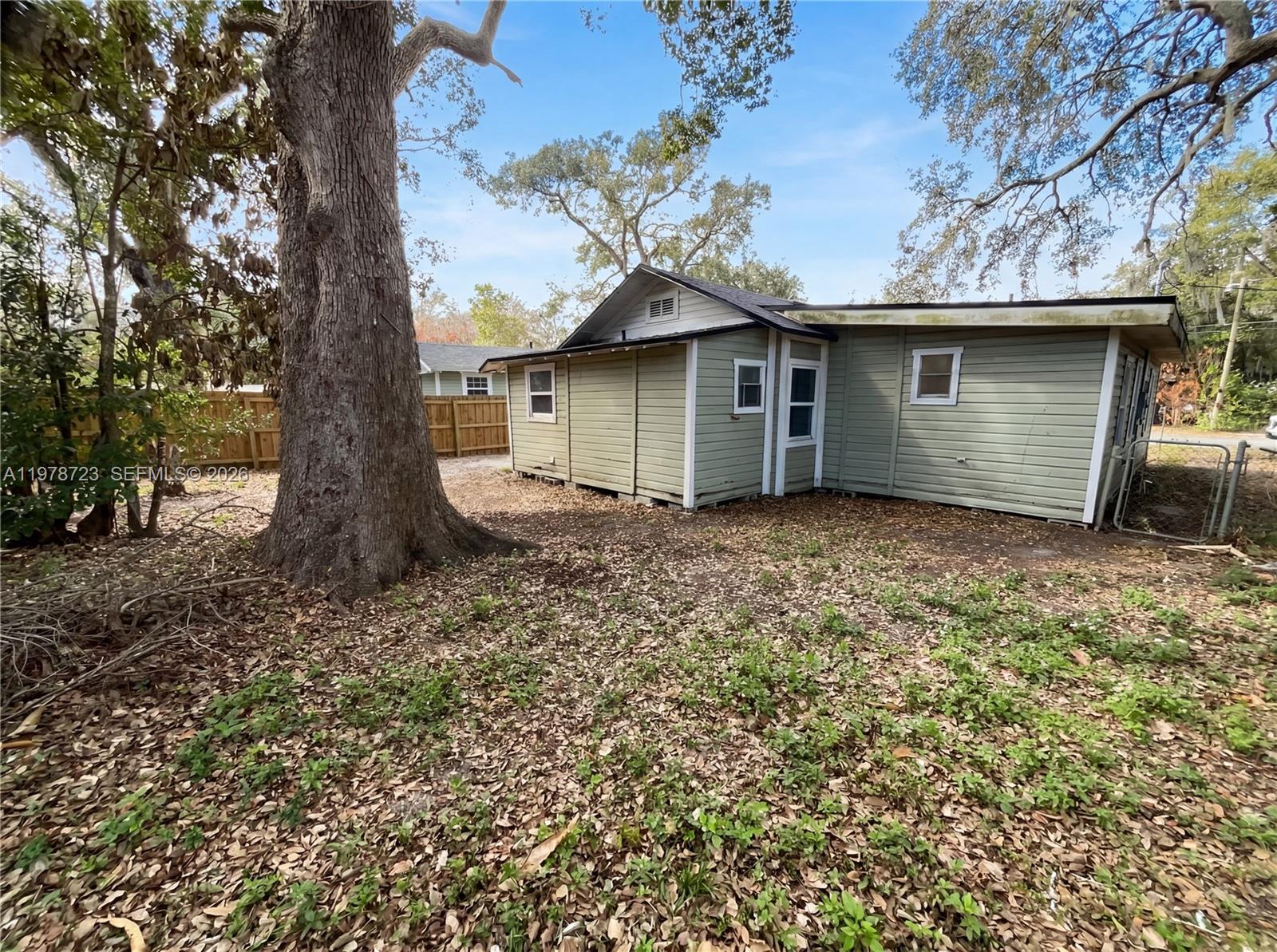 244 South Rhodes Street Mount Dora, FL 32757 - Photo 6 of 19 a house with a trees in the background
