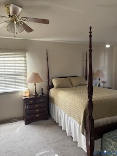 2820 Mauldin Street Richmond, VA 23223 - Photo 10 of 19 a bedroom with a bed and a ceiling fan