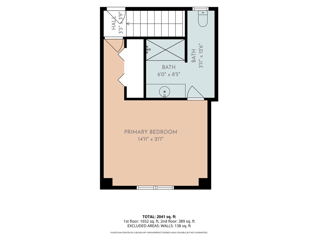 2001 Ridgeview Lane Seneca, SC 29678 - Photo 26 of 27 Second Floor with Primary Bedroom #2.