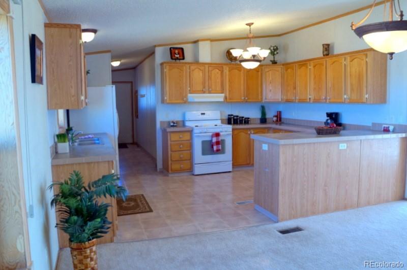 29360 Hanisch Road Calhan, CO 80808 - Photo 9 of 31 a kitchen with a sink cabinets and window