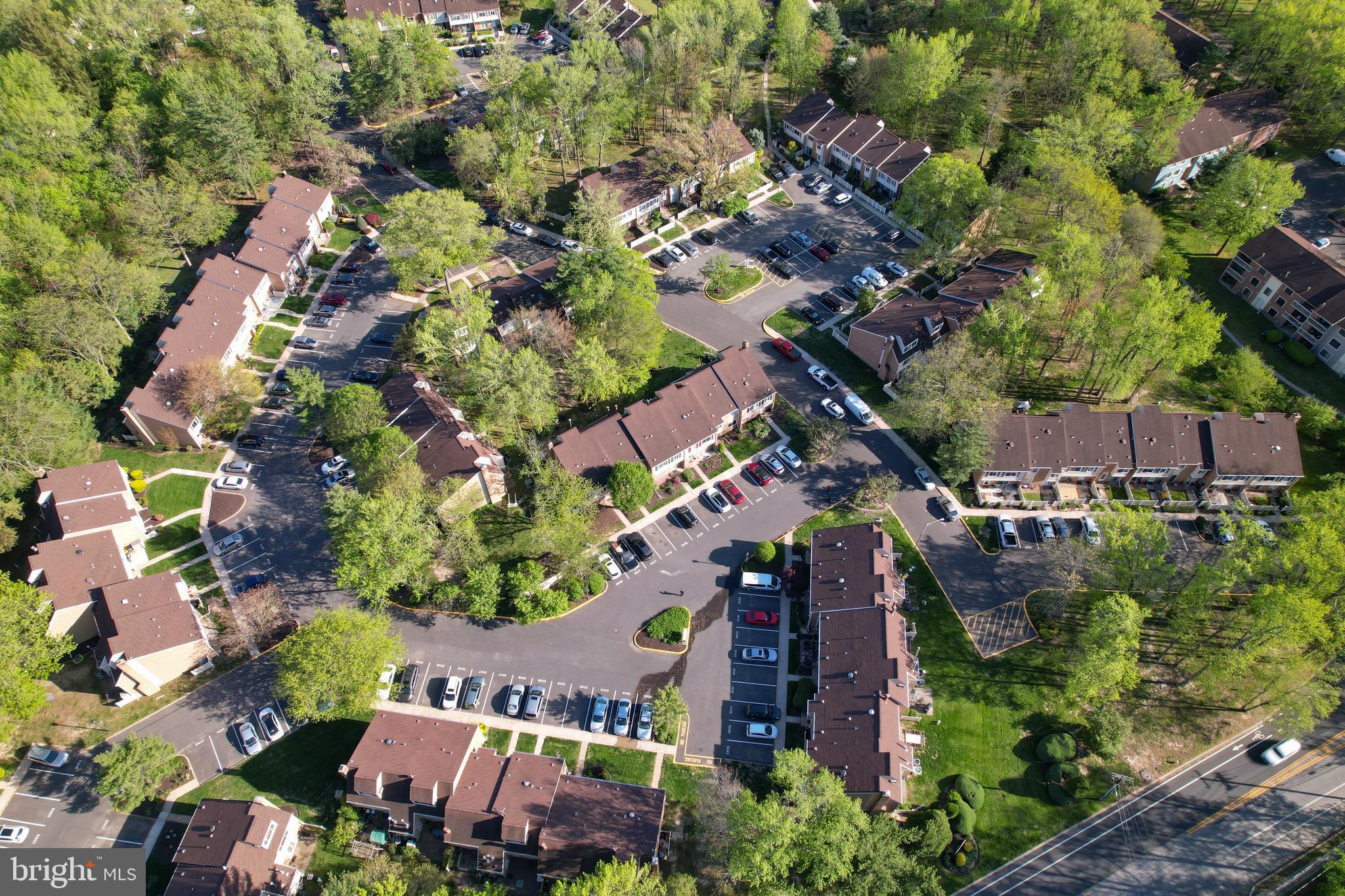 1035 Pendleton Court Voorhees, NJ 08043 - Photo 28 of 29 an aerial view of a house with a garden