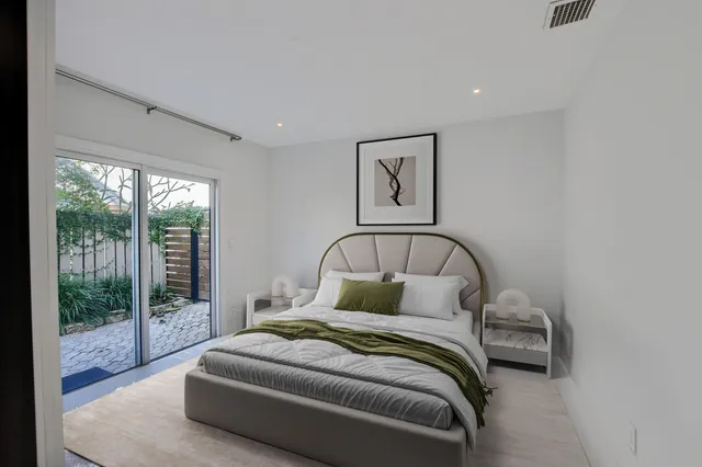 a view of an entryway with stairs