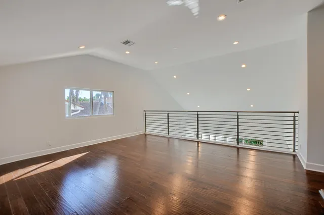 a view of a storage & utility room with a sink